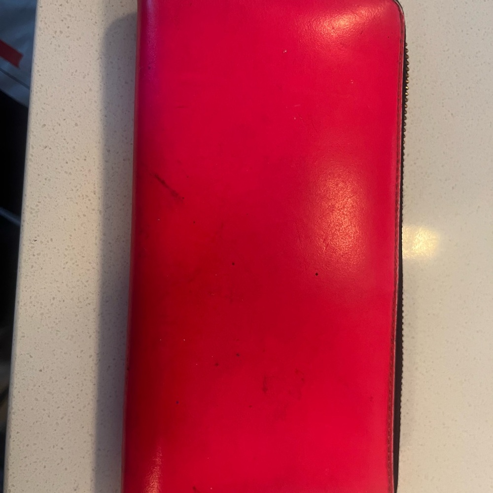 Comme des Garcons Bright Pink Wallet